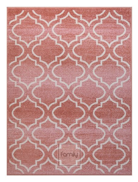 Covor original roz vechi în stil scandinav Lăţime: 80 cm | Lungime: 150 cm