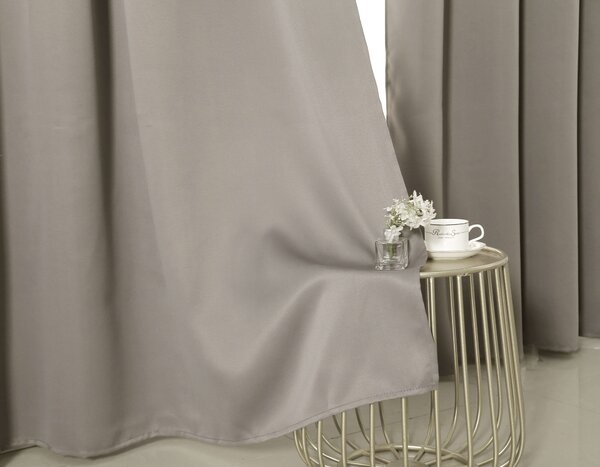 Draperie OXFORD maro-gri 140x250 cm Agatat: Rejansa