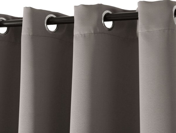 Draperie OXFORD maro-gri 140x250 cm Agatat: Rejansa