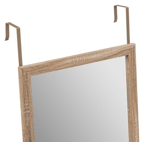 Oglinda cu carlige pentru usa PWD-0111 Pako World Natural 34x1.7x94 cm