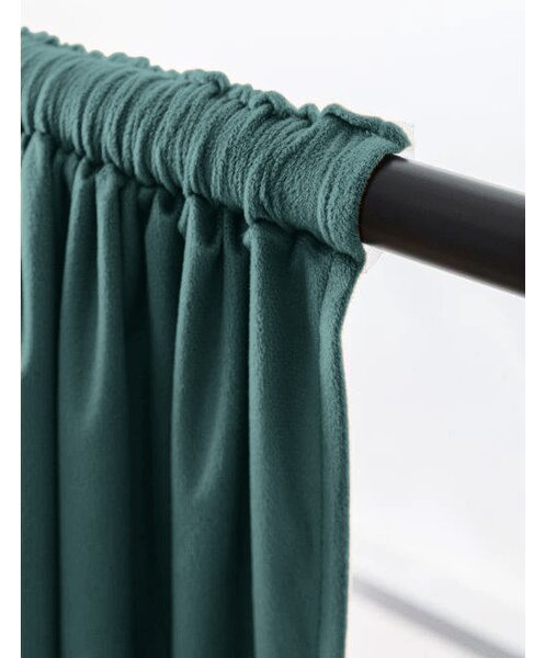 Draperie opaca VELVET 140x250 cm, turcoaz Agatat: Rejansa