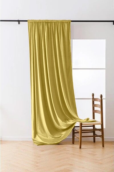 Draperie opaca VELVET 140x270 cm, horcicowy Agatat: Rejansa