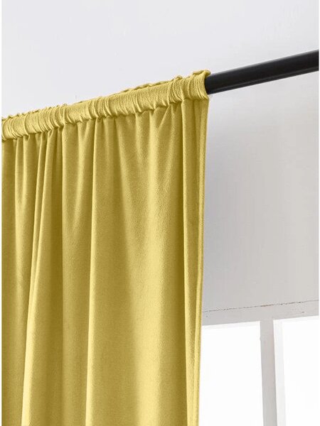 Draperie opaca VELVET 140x270 cm, horcicowy Agatat: Rejansa