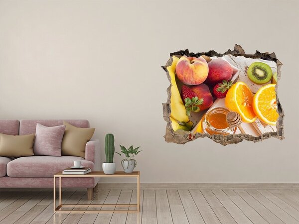 Samoprzylepna naklejka beton Paradisul fructelor cu miere