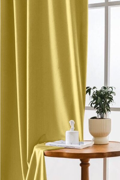 Draperie opaca VELVET 140x270 cm, horcicowy Agatat: Rejansa