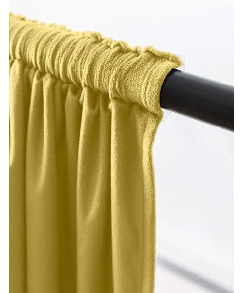 Draperie opaca VELVET 140x270 cm, horcicowy Agatat: Rejansa