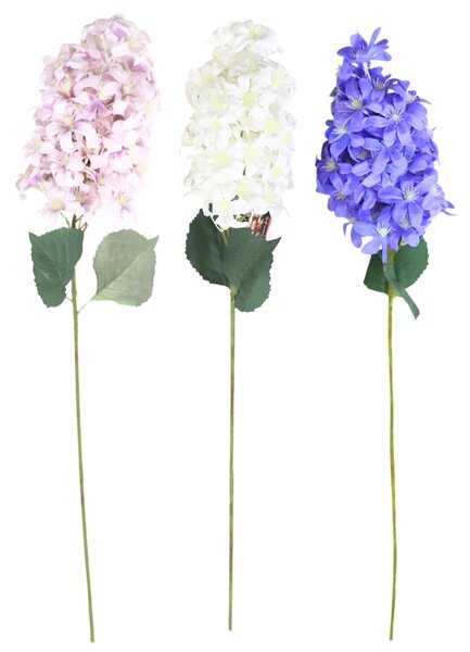 Floare artificiala HORTENSIE PLUME 87 cm - mai multe culori Culoare: Violet