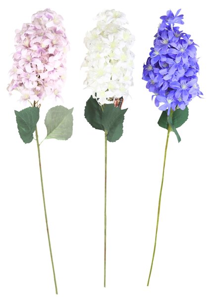 Floare artificiala HORTENSIE PLUME 87 cm - mai multe culori Culoare: Violet