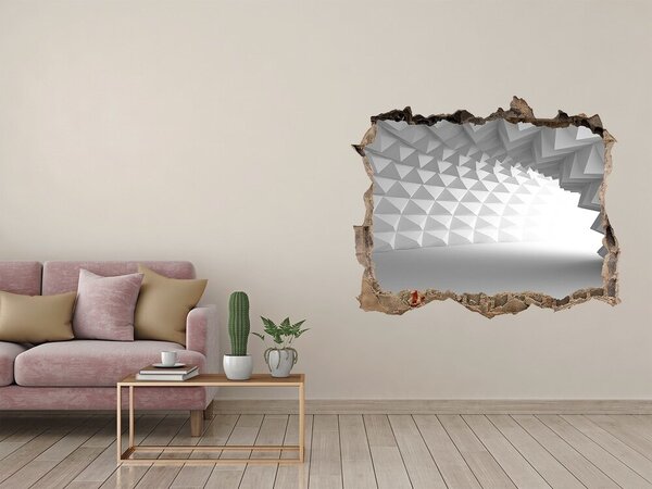 Samoprzylepna dziura ścienna 3D Spațiu 3D modern