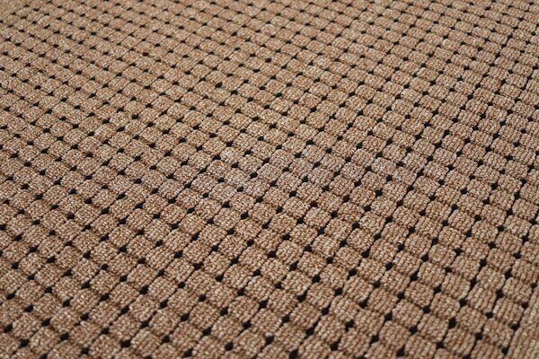 Traversa Antiderapanta Hol Bucatarie, Model Lester Mocha, Maro 80 x 400