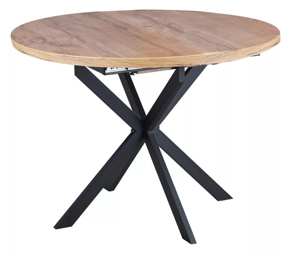 OFERTA Masa extensibila de dining GASTON 100(135)X100 cm, decor stejar artisan calitate a II-a