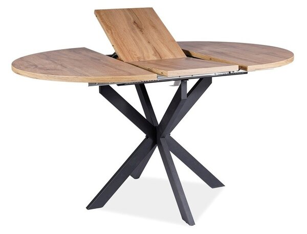 OFERTA Masa extensibila de dining GASTON 100(135)X100 cm, decor stejar artisan calitate a II-a