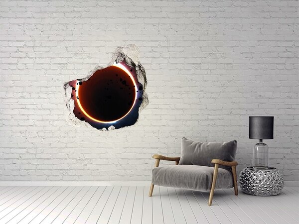 Fototapet 3D gaură în perete Abisul cosmic