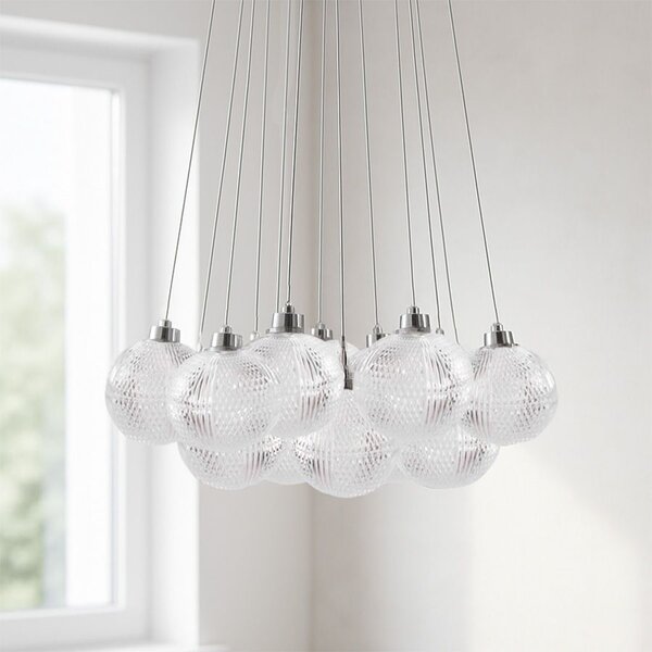 Lampă suspendată MS025-13CP Chrome