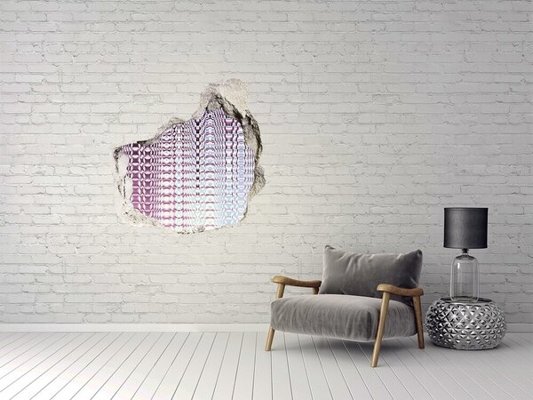 Autocolant gaură 3D Reflexie în gaură