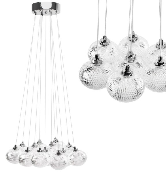 Lampă suspendată MS025-13CP Chrome