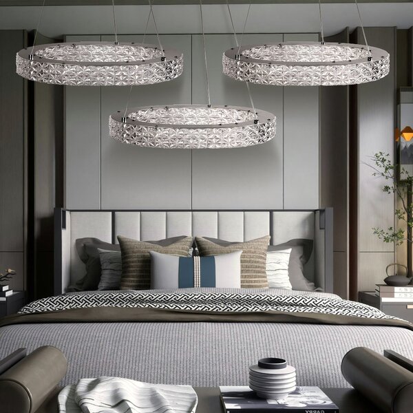 Lampa LED MS005-CP 50cm CHROME