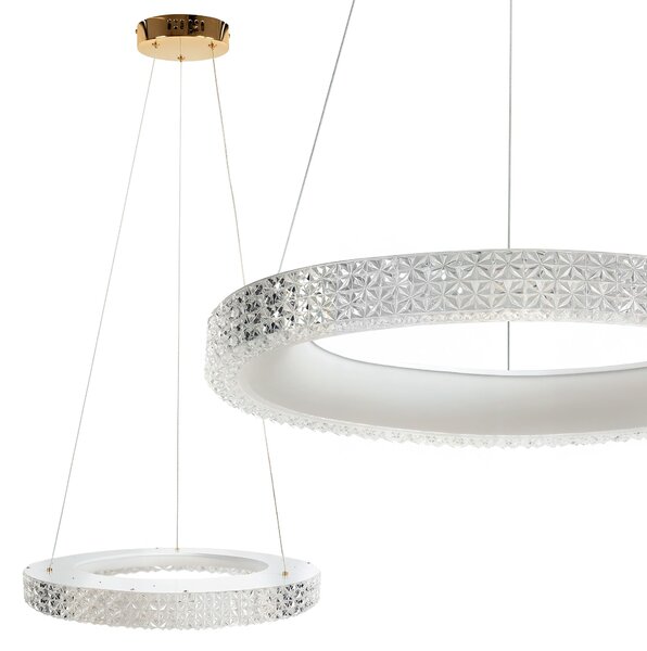 Lampa LED MS002-CP ROSE GOLD 60cm