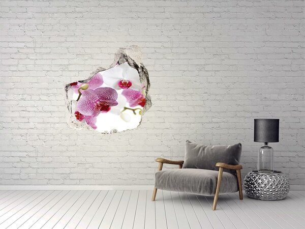 Autocolant gaură 3D O oază florală de neuitat