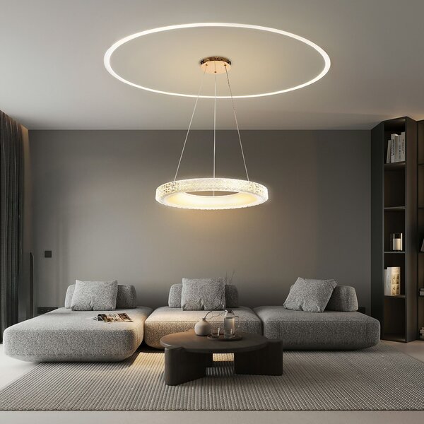 Lampa LED MS002-CP ROSE GOLD 60cm