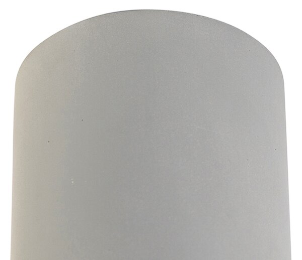 Set de 4 spoturi rustice de tavan beton rotund - Deep