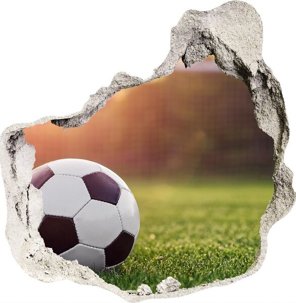 Autocolant un zid spart cu priveliște Fotbal