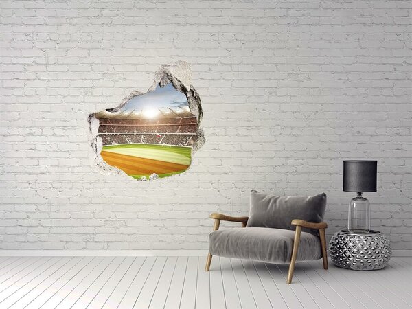 Fototapet un zid spart cu priveliște Stadionul în acțiune