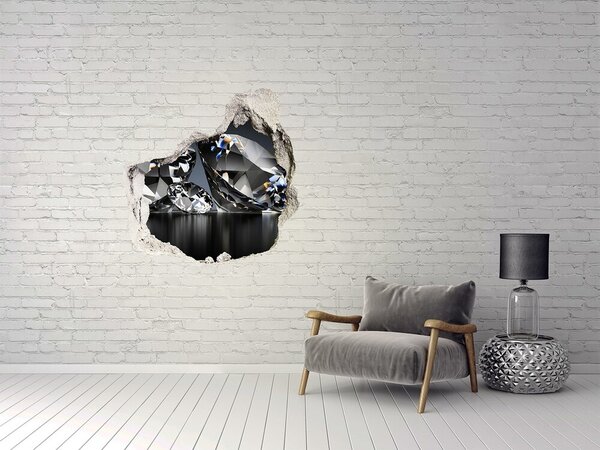 Autocolant 3D gaura cu priveliște Peștera Diamantului