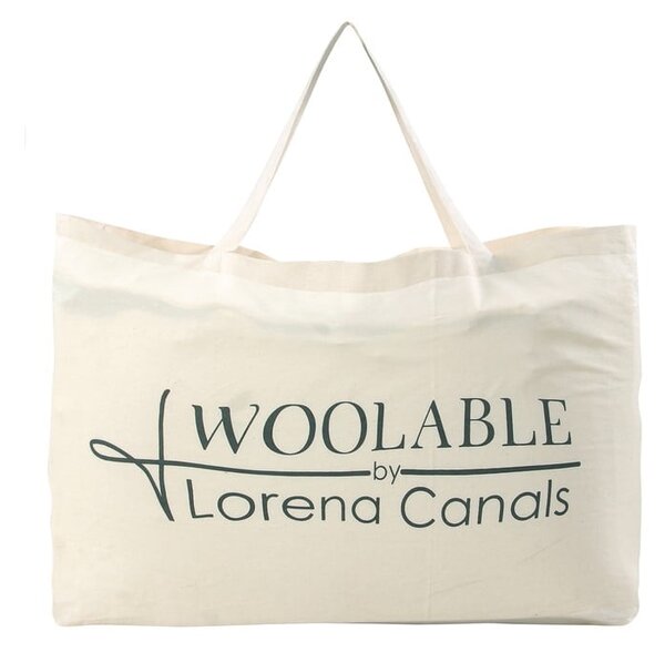 Covor alb lavabil/țesut manual din lână 170x240 cm Enkang Ivory – Lorena Canals