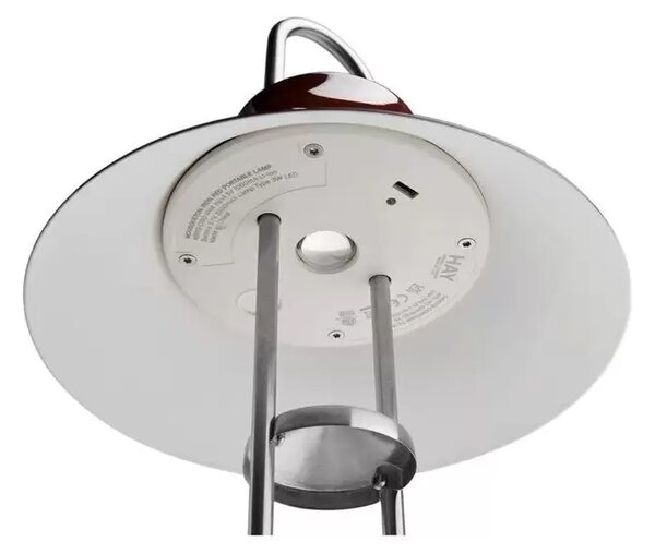 Mousqueton Portable Veioză Oyster White - HAY