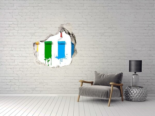Autocolant de perete gaură 3D Pictura într-un stil nou