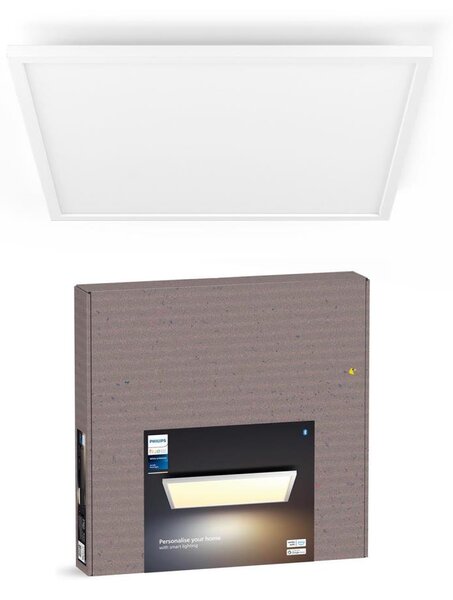 Philips Hue AURELLE Plafonieră LED reglabilă, 39W/230V, 60x60 cm, alb
