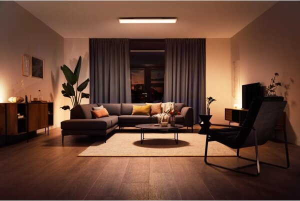 Philips Hue Aurelle plafonieră LED dimabilă, 39W/230V, 120x30 cm, albă