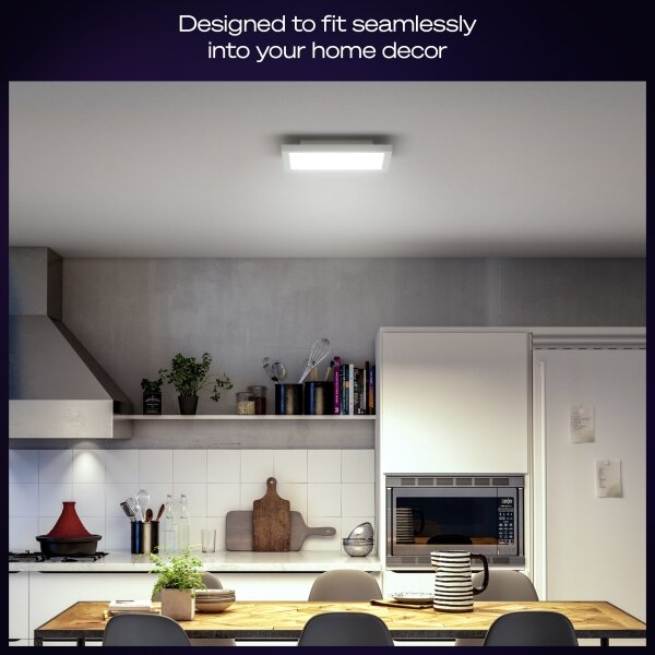 Philips - Plafonieră LED reglabilă Hue AURELLE LED/19W/230V 30x30 cm alb