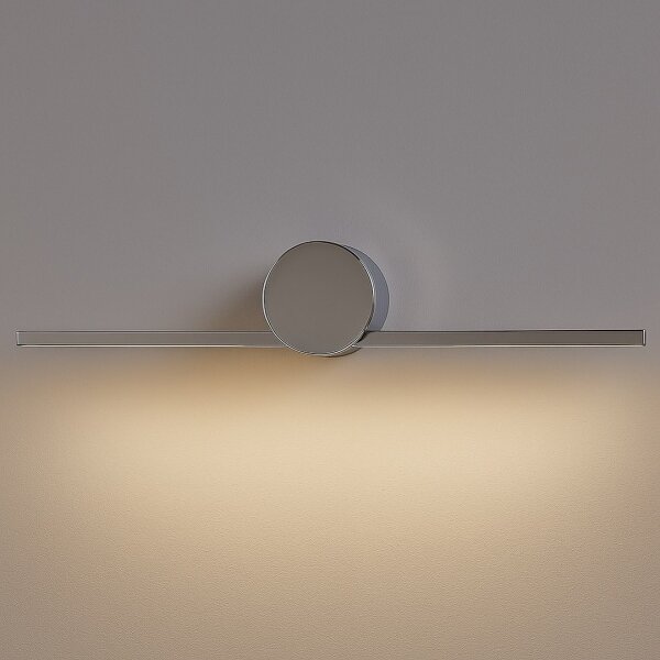 Aplica LED pentru oglindă de baie ARTIST, 6 W, 230 V, 40 cm, IP44, crom lucios