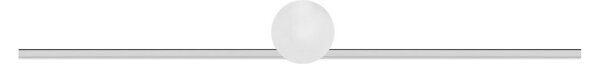 Lumină LED pentru oglindă de baie ARTIST, 9 W, 230 V, 60 cm, IP44, crom lucios