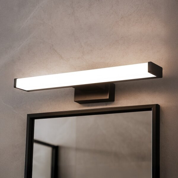 Corp de iluminat MIRORE pentru oglindă de baie, LED/5W/230V, 30 cm, IP44, negru