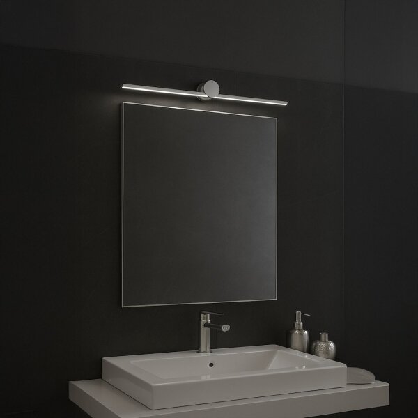 Lumină LED pentru oglindă de baie ARTIST, 9 W, 230 V, 60 cm, IP44, crom lucios