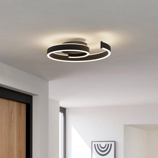 Eglo 901888 - Plafonieră LED RGBW dimabilă ANDABAIA-Z LED/37W/230V neagră