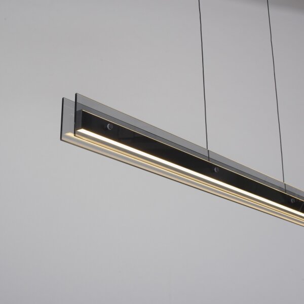 Schöner Wohnen LENA 11316-18 - Lustră LED reglabilă pe cablu, LED/32W/230V, negru