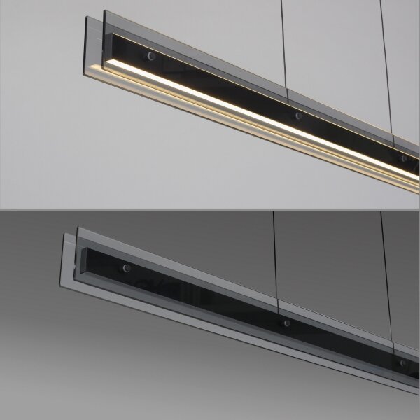 Schöner Wohnen LENA 11316-18 - Lustră LED reglabilă pe cablu, LED/32W/230V, negru