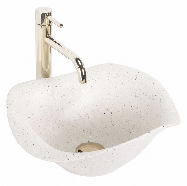 Lavoar ceramic pentru blat REA HM-35B Handmade ART