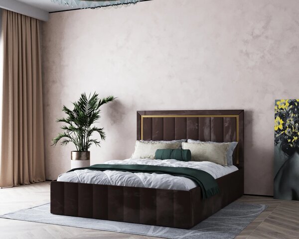 Set dormitor Atena Maro cu dulap alb