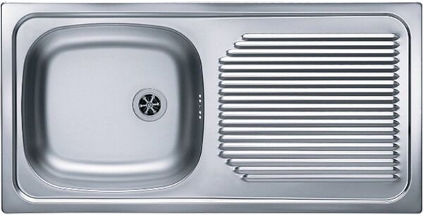 Alveus Basic chiuveta din otel 86x43.5 cm oţel 1008843