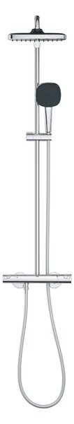 Grohe Vitalio Comfort set de duș perete cu termostat cu duș de ploaie StarLight Chrome 26696001