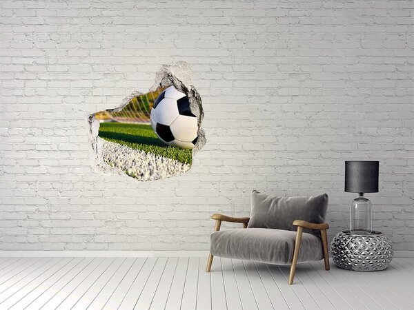 Fototapet un zid spart cu priveliște Fotbal în acțiune