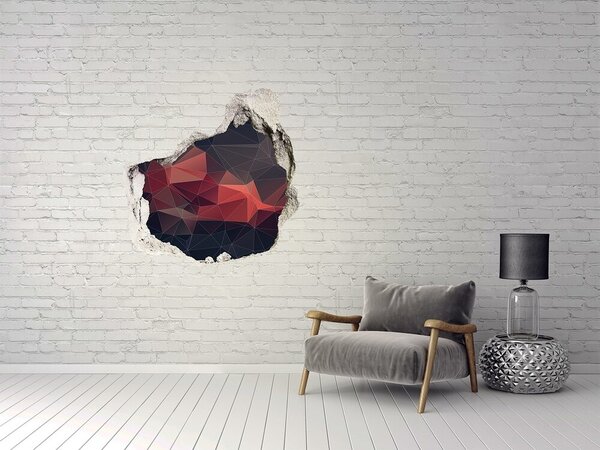 Fototapet 3D gaură în perete Gaură abstractă în perete