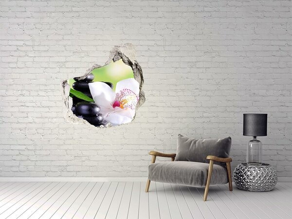Fototapet 3D gaură în perete Relaxează-te la spa