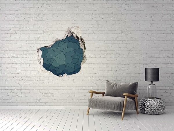 Fototapet 3D gaură în perete Interiorul peșterii stâncoase