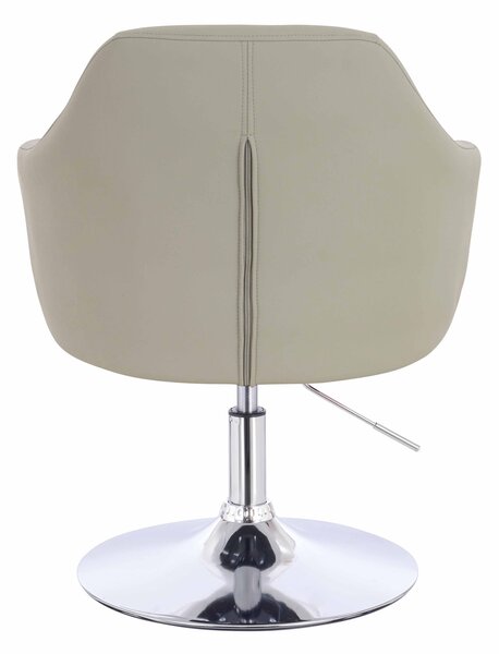 HR831N Scaun Culoare in Piele Ecologica Premium Soft cu Bază Cromata